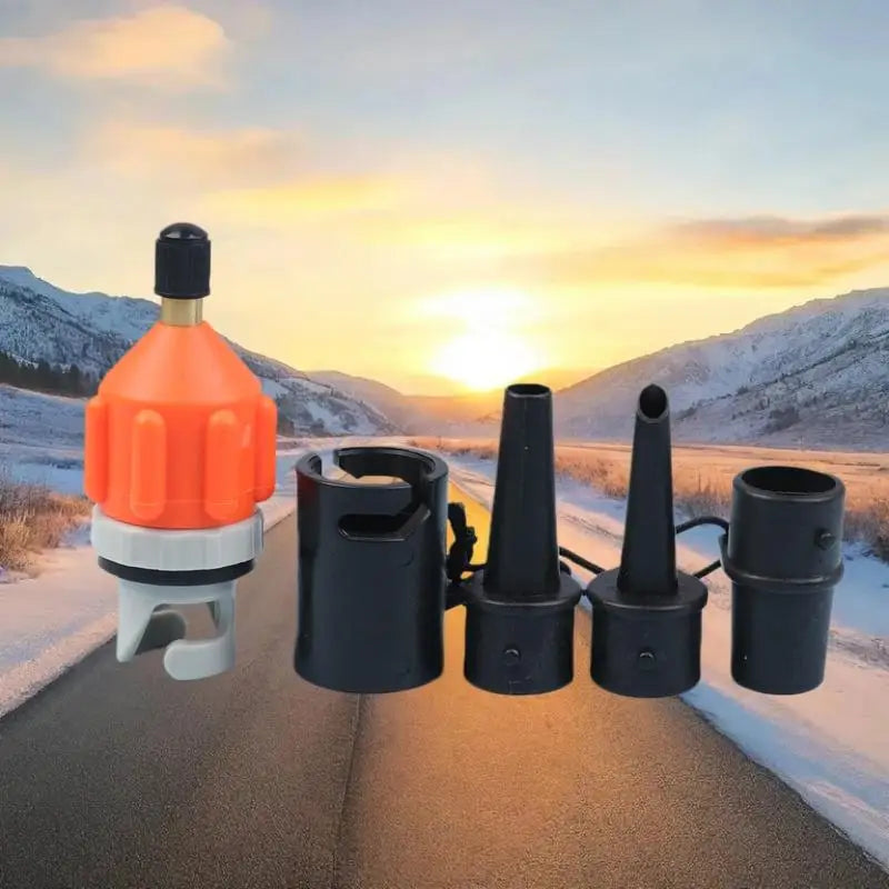 Air Valve Adapter Kit for SUP Board, Kayak & Inflatable Pump Pump Valve Adapter Axl
