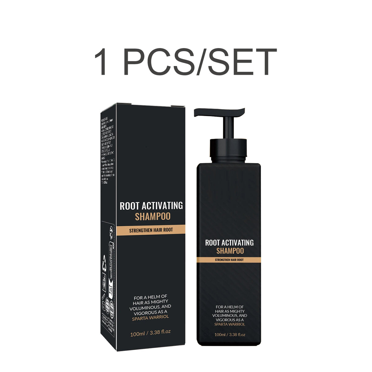 Men's Ginger & Licorice Scalp Care Volumizing Shampoo 100ml Scalp Care Shampoo Axl 1 PCS