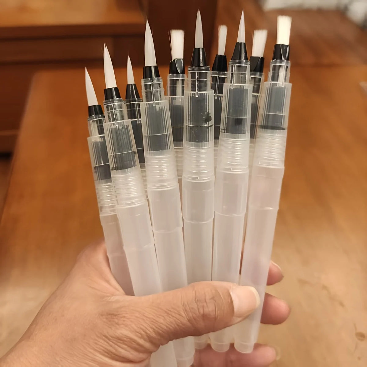 6-Pack Soft Bristle Watercolor Brush Pens – Art & Calligraphy Watercolor Brush Pens Axl