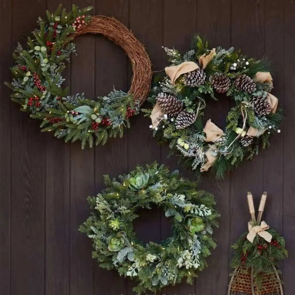 Rattan Wreath Ring – DIY Christmas & Wedding Garland Rattan Wreath Ring Axl