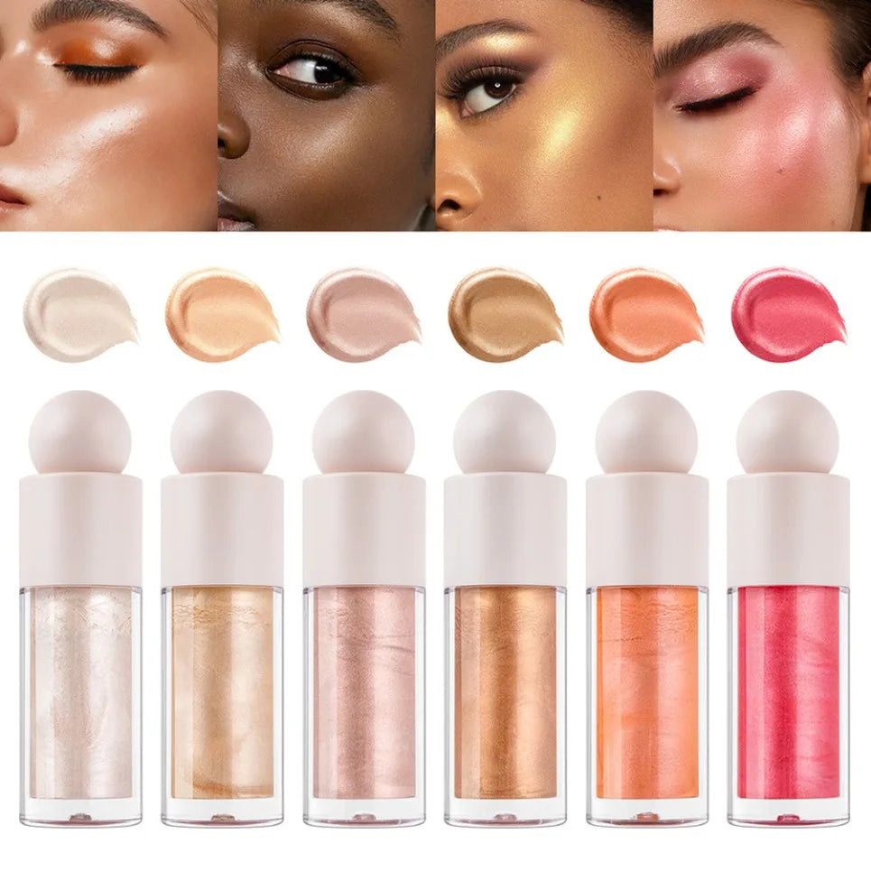 Vegan Liquid Highlighter Ultra Shimmer Pearl Glow | Wholesale Liquid Highlighter Axl