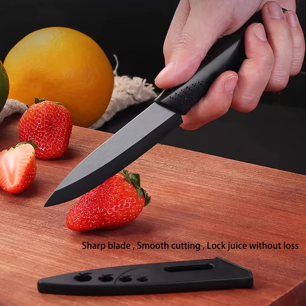 Stainless Steel Paring Knife with Sheath – 1/3/6 Pack Paring Knife Set Axl