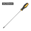 250mm Magnetic Screwdriver – Slotted & Cross Head, Rubber Grip Magnetic Screwdriver Axl 1pc Cross China Mainland