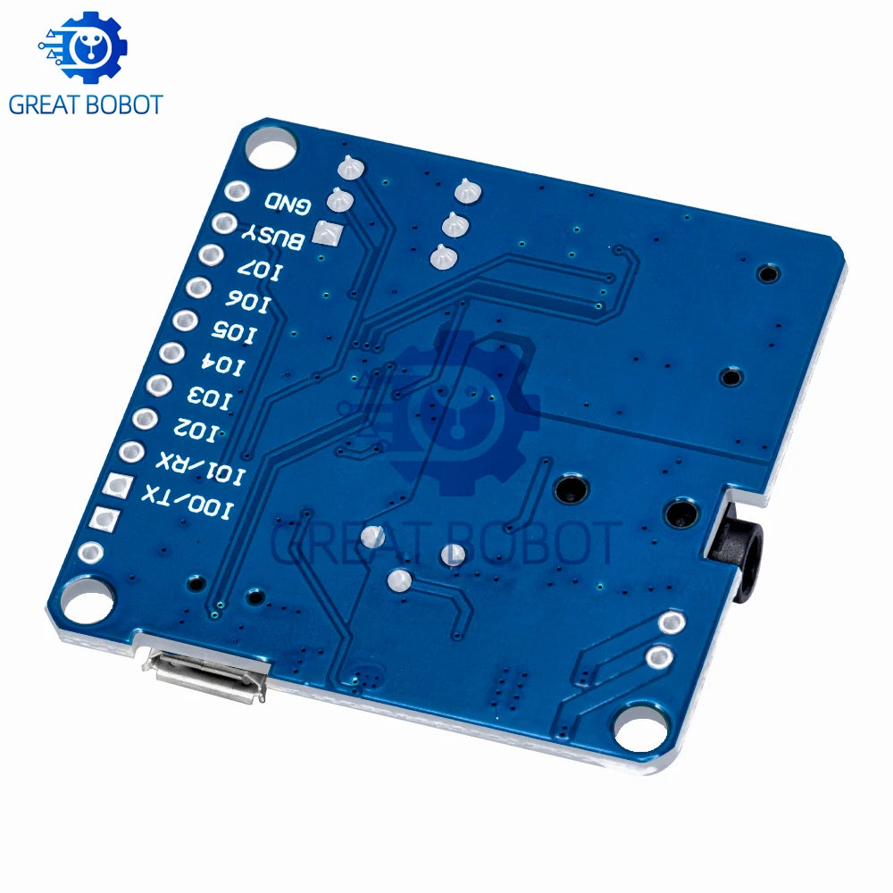 DY-SV5W 5W MP3 Voice Playback Module – UART I/O SD Arduino Audio Playback Module Axl