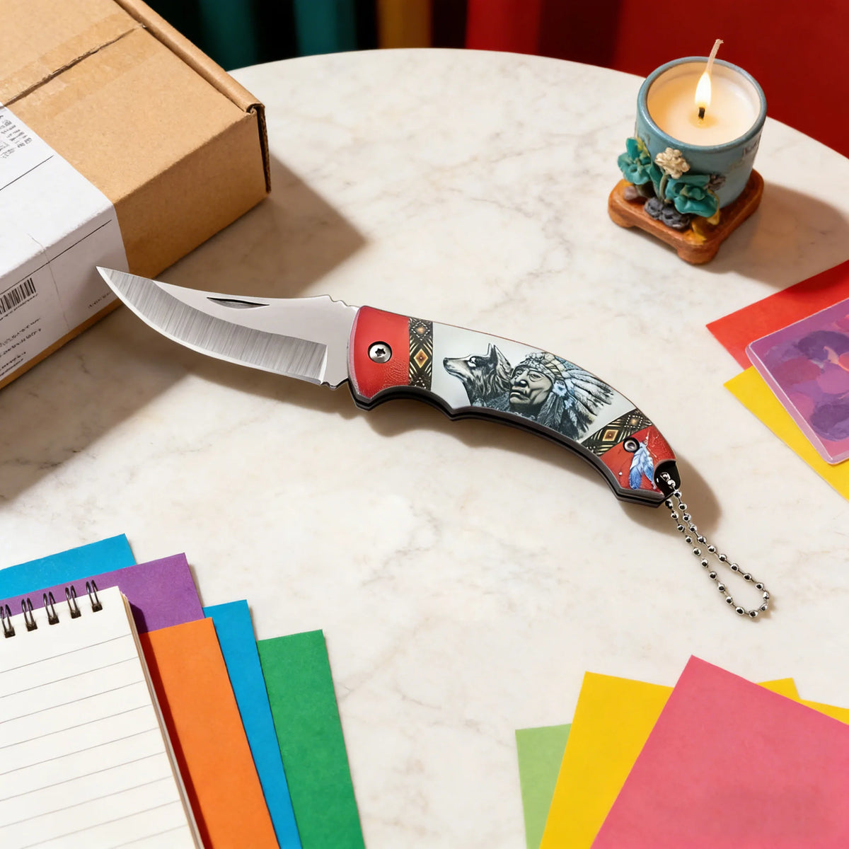 Multifunctional Folding Knife – EDC Camping & Fishing Utility Folding Pocket Knife Axl