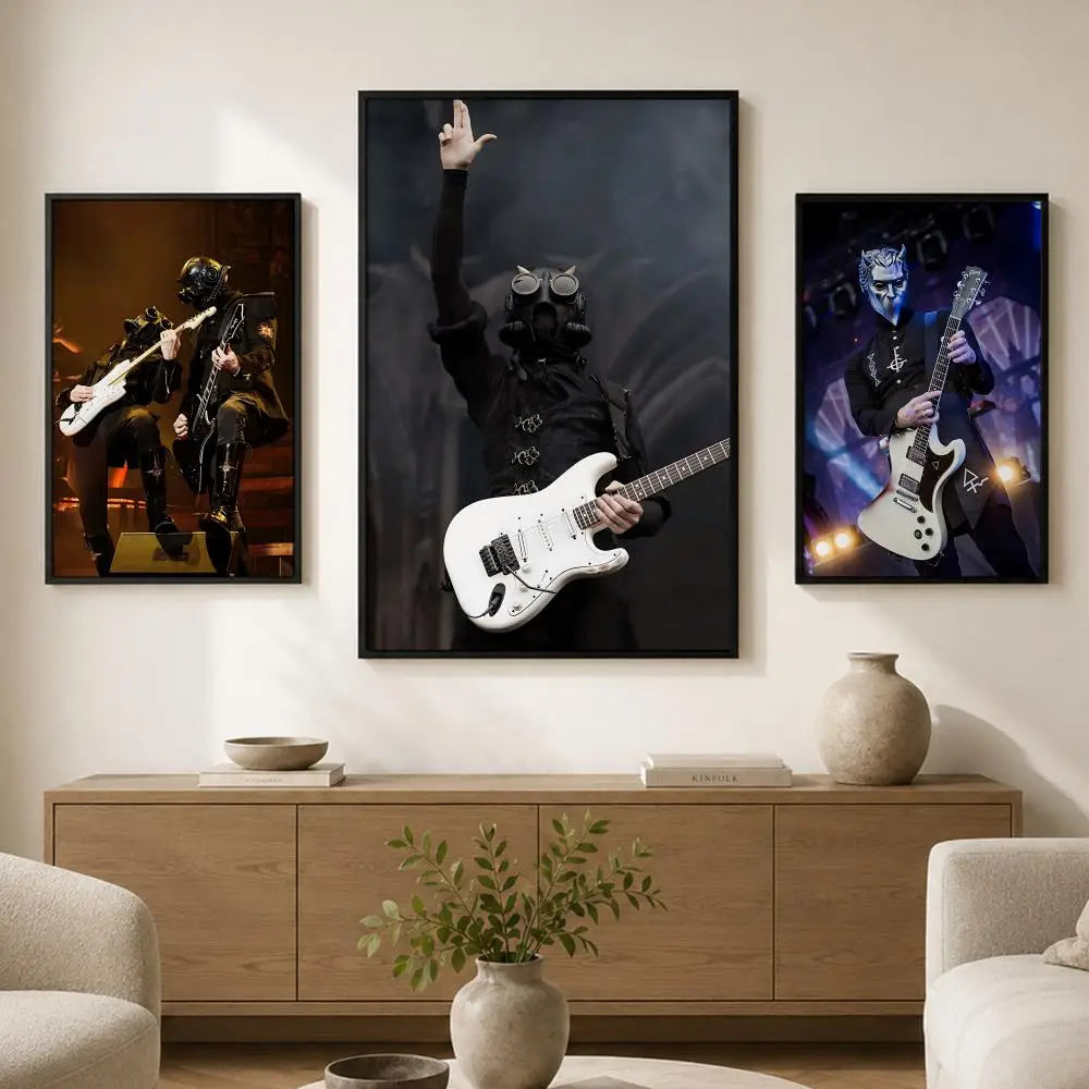 Nameless Ghouls Waterproof Self-Adhesive Wall Poster | HD Art Wall Art Poster Axl