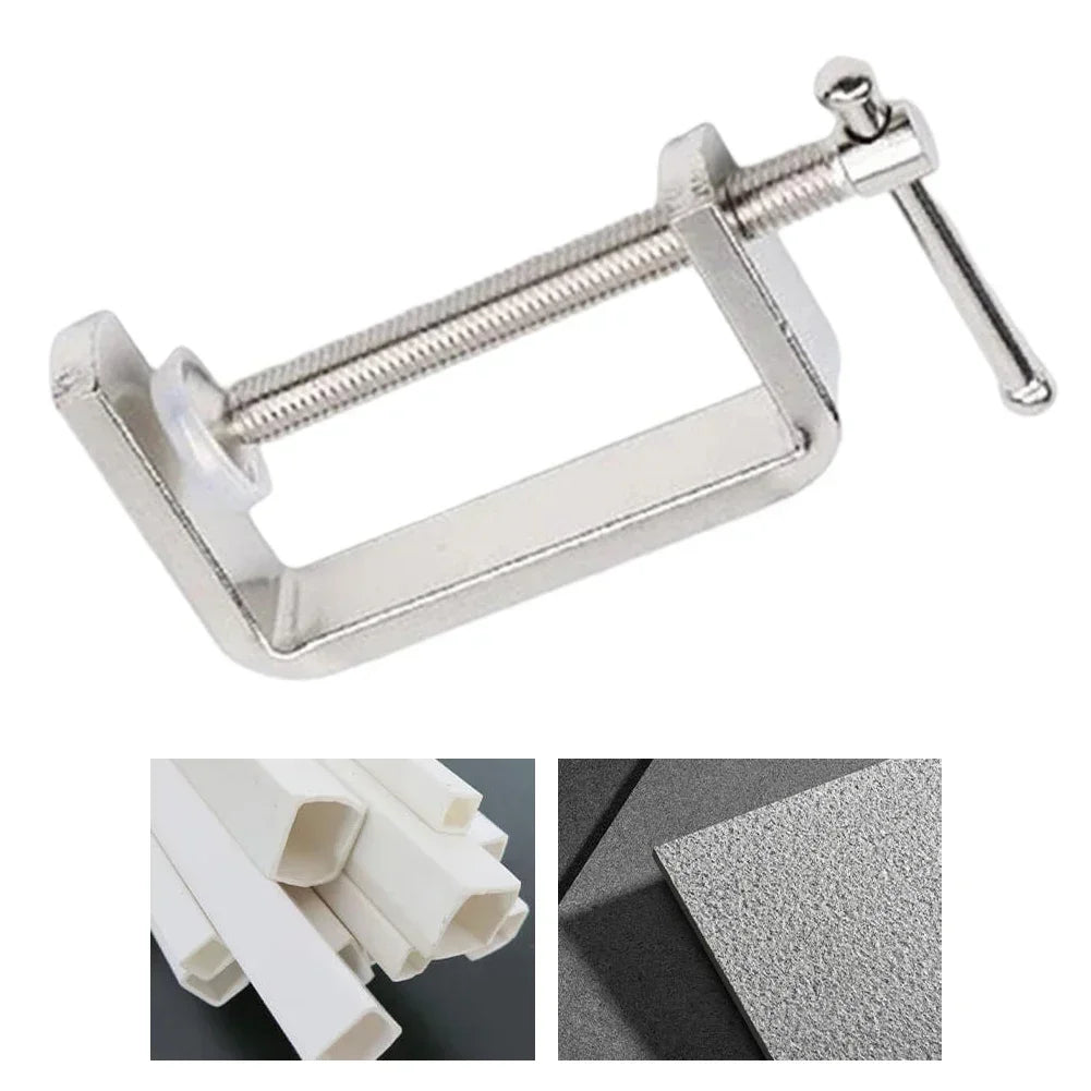Heavy-Duty G-Clamp Deep Reach C Clamp – Wood & Metalworking Workshop Clamp Axl