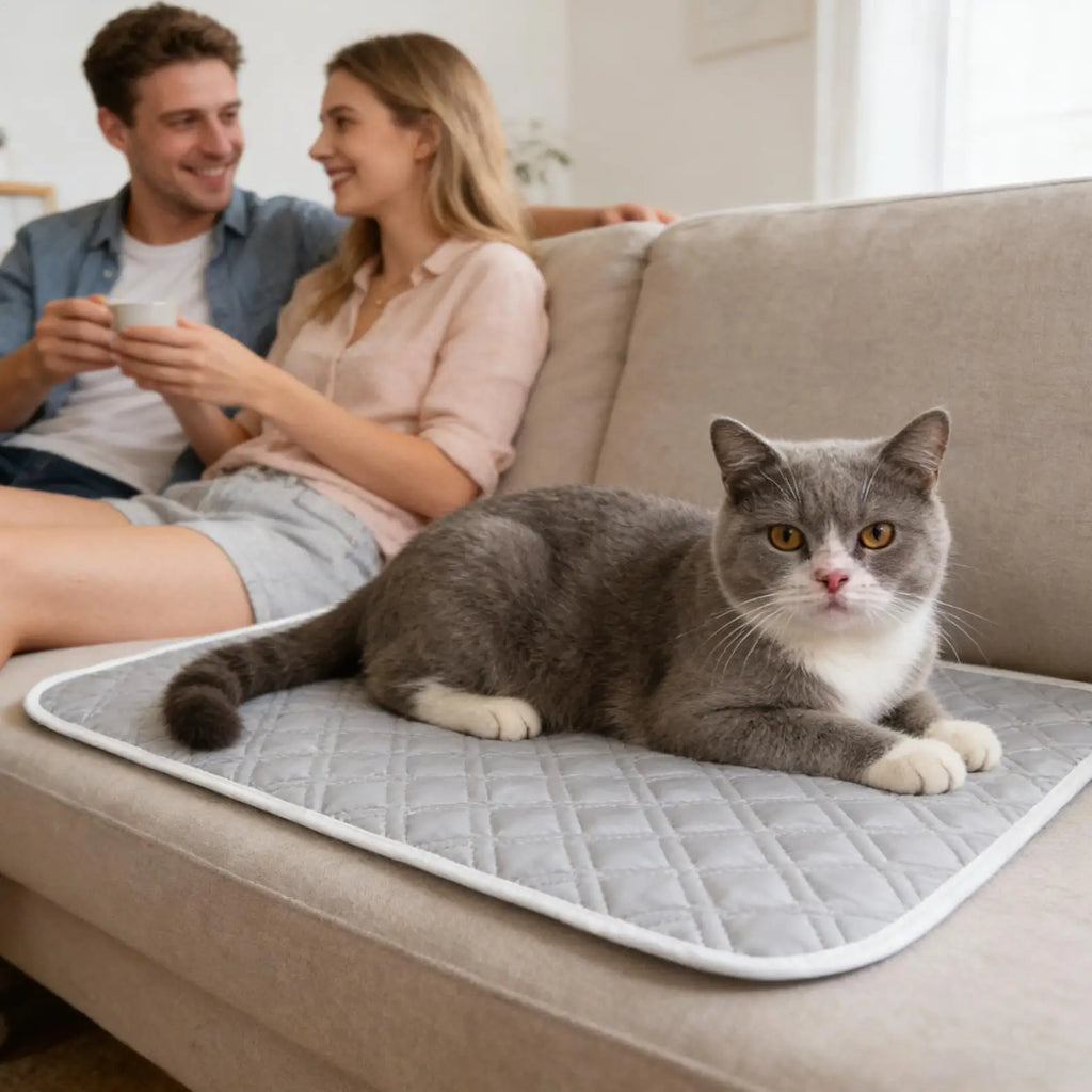 Pet Cooling Mat – Ice Silk Breathable Bed for Dogs & Cats Pet Cooling Mat Axl