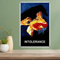 Intolerance Classic Movie Metal Poster Sign | Vintage Wall Art Metal Wall Sign Axl aluminum sign aluminum 14x20cm