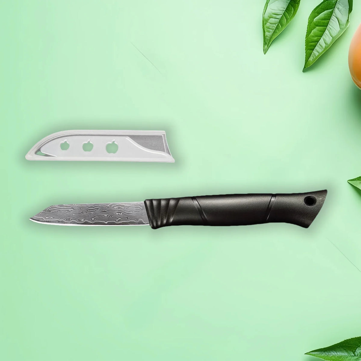 Damascus Paring Knife 67-Layer VG10 Steel – Fruit & Veg Knife Damascus Paring Knife Axl