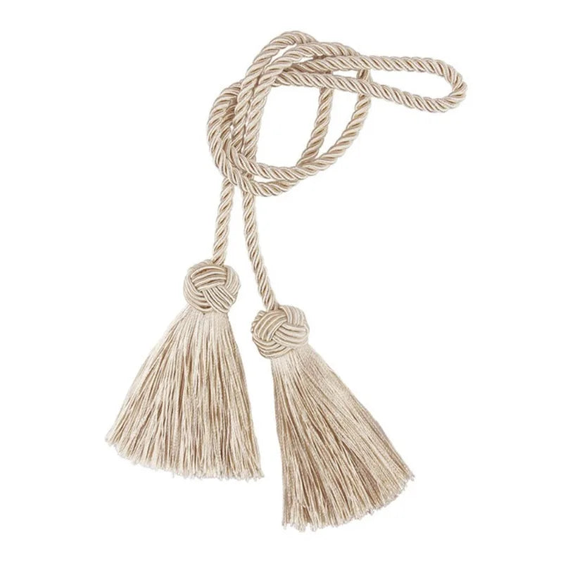 Mini Tassel Fringe Trim – DIY Craft & Curtain Tassels 1 Pair Craft Tassel Trim Axl