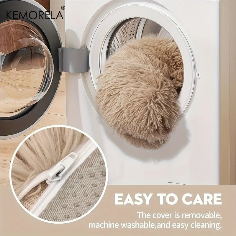 KEMORELA Luxury Long-Hair Cat Sofa Bed for Large Cats Cat Sofa Bed Axl