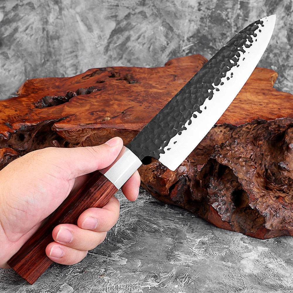 XITUO 4-Piece Japanese Chef Knife Set | High Carbon Steel Kitchen Knife Set Axl