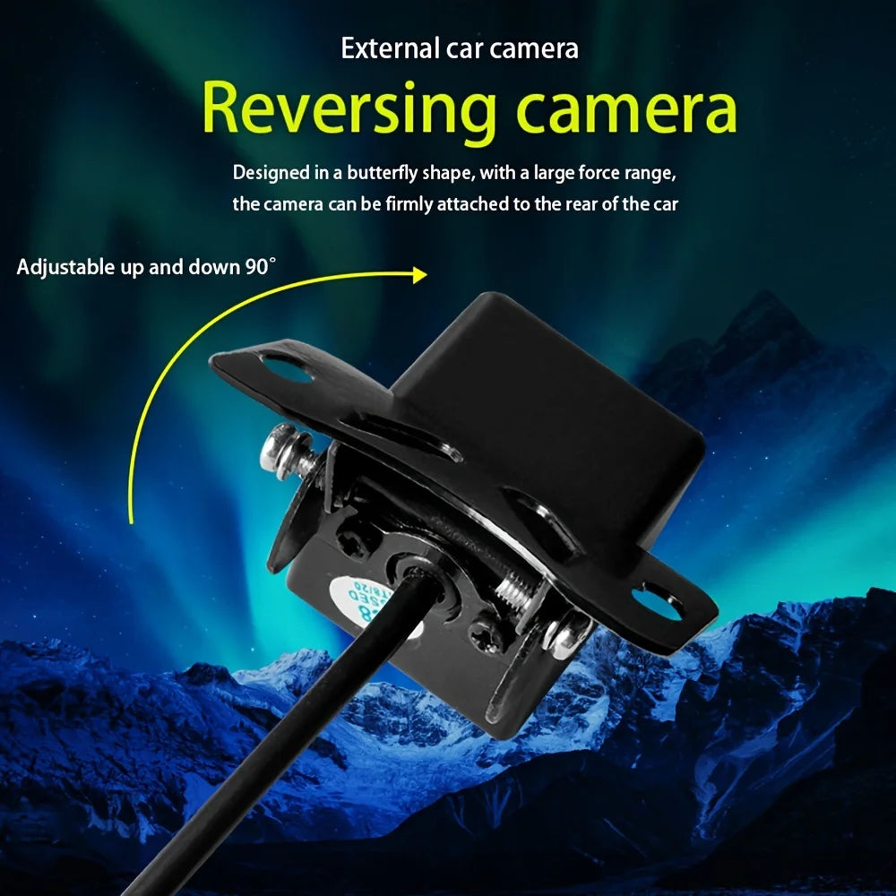 HD Night Vision Rear View Backup Camera – Wide Angle CCD Backup Parking Camera Axl