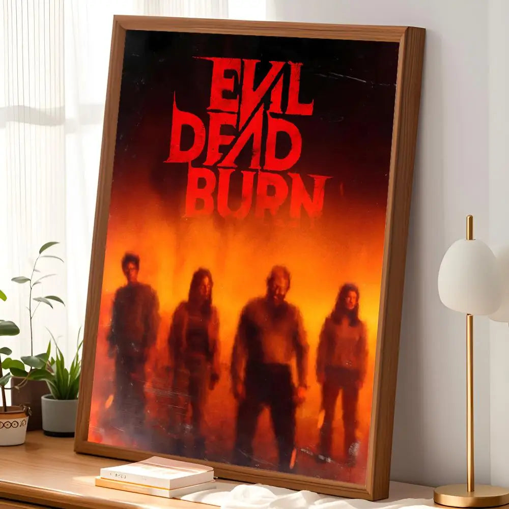 Evil Dead Movie Wall Poster – HD Self-Stick PVC Waterproof Art Movie Wall Poster Axl