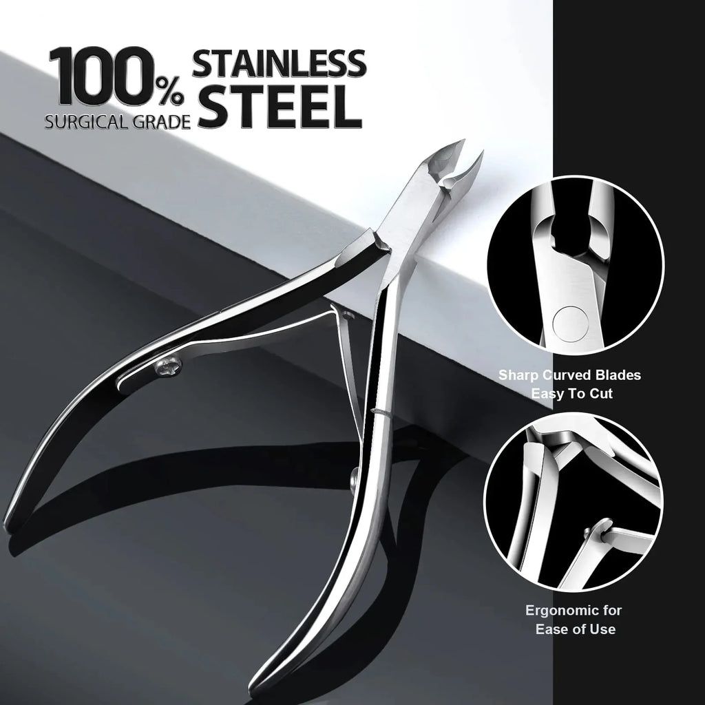 Professional Cuticle Scissors & Nail Keratin Remover Tool Cuticle Scissor Tool Axl