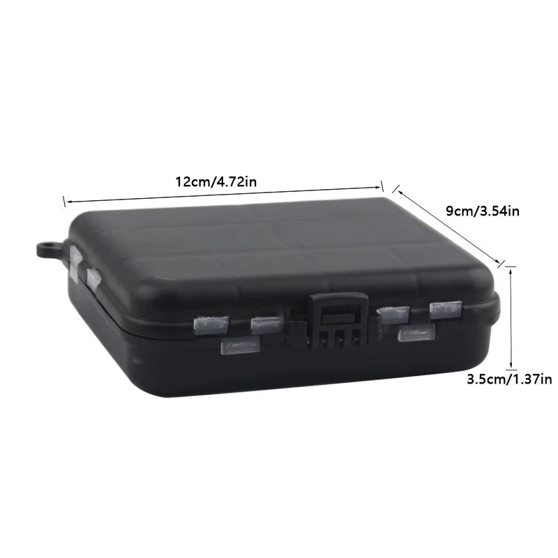 Mini Fishing Tackle Box – Hook, Spoon & Bait Storage Case Fishing Tackle Box Axl