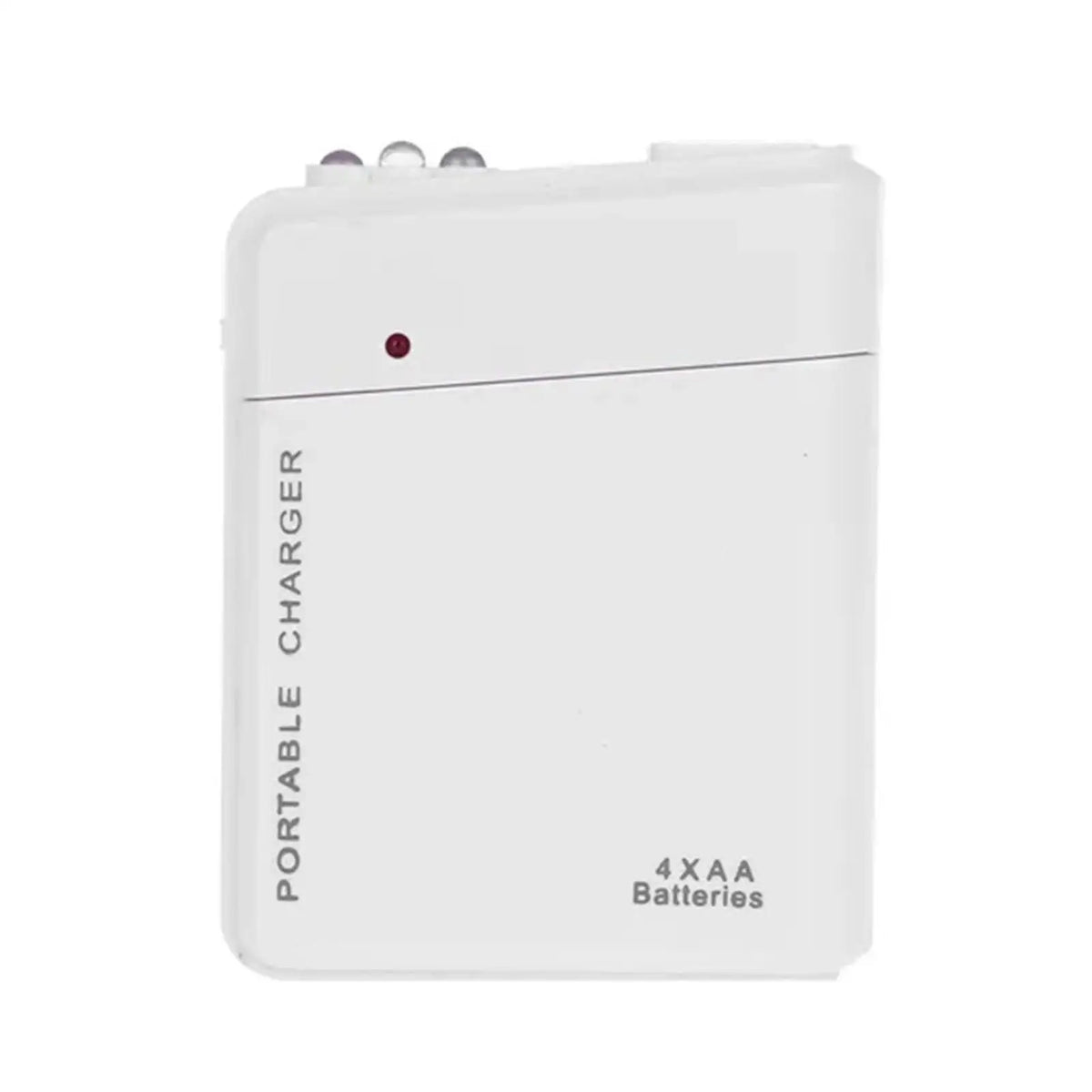 4-Slot AA Battery USB Power Bank – Emergency Charger & LED Portable USB Power Bank Axl
