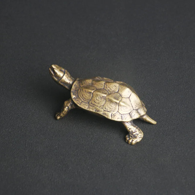 Solid Brass Crayfish Figurine – Vintage Lobster Desktop Ornament Brass Animal Figurine Axl
