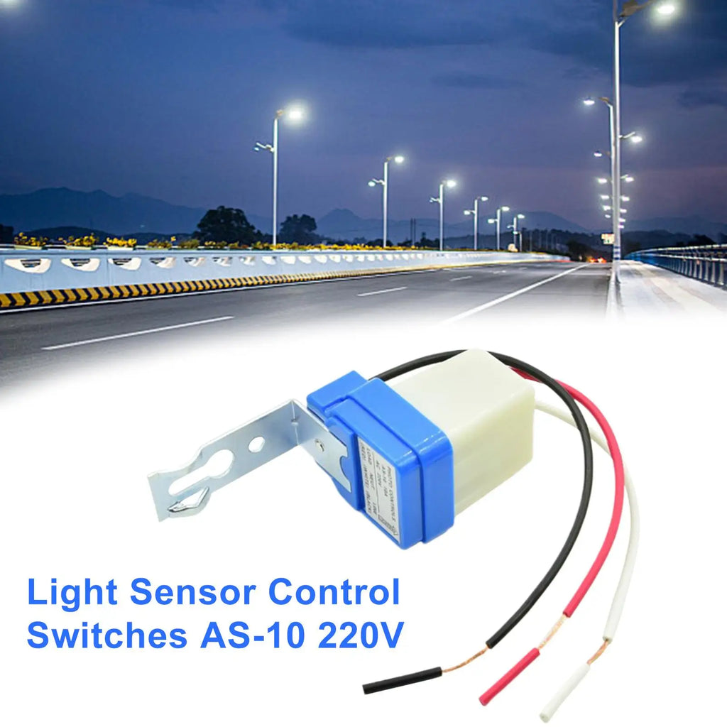 Dusk to Dawn Photocell Sensor – Auto Outdoor Light Controller Photocell Light Sensor Axl