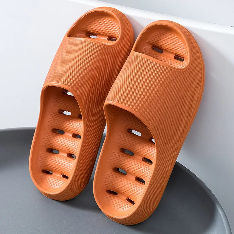 Women's EVA Anti-Slip Quick-Dry Indoor Shower Slippers Indoor Shower Slippers Axl Orange 36-37