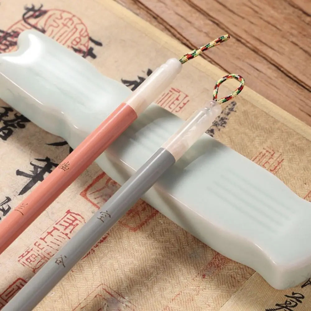 Chinese Calligraphy Brush – Wolf Hair Wood Handle Art Paint Brush Calligraphy Art Brush Axl