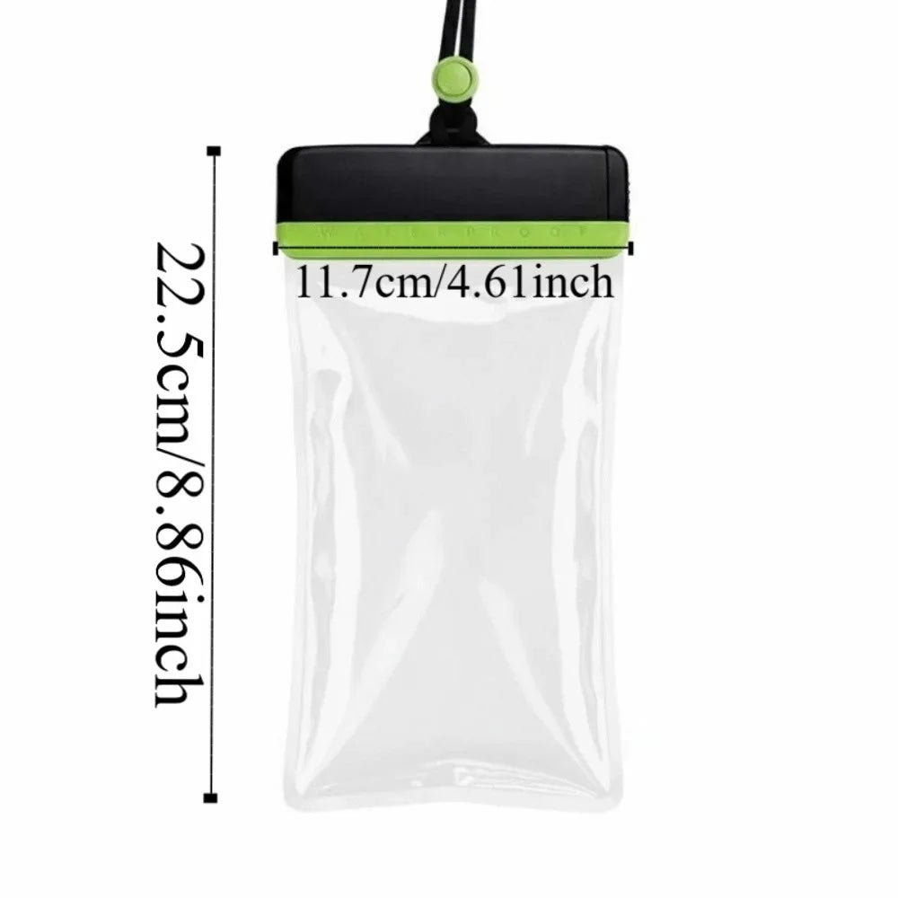 Waterproof Phone Pouch Crossbody Dry Bag – Fits Up to 7.2" Waterproof Phone Pouch Axl