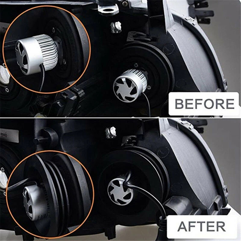 Universal Rubber Dust Cover for LED & HID Headlight Seal Cap Headlight Dust Cover Axl