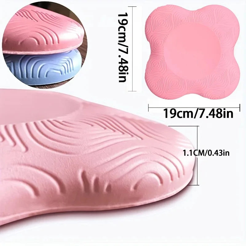 2-Pack Thick Yoga Knee & Elbow Pads – Non-Slip Cushions Yoga Support Pads Axl