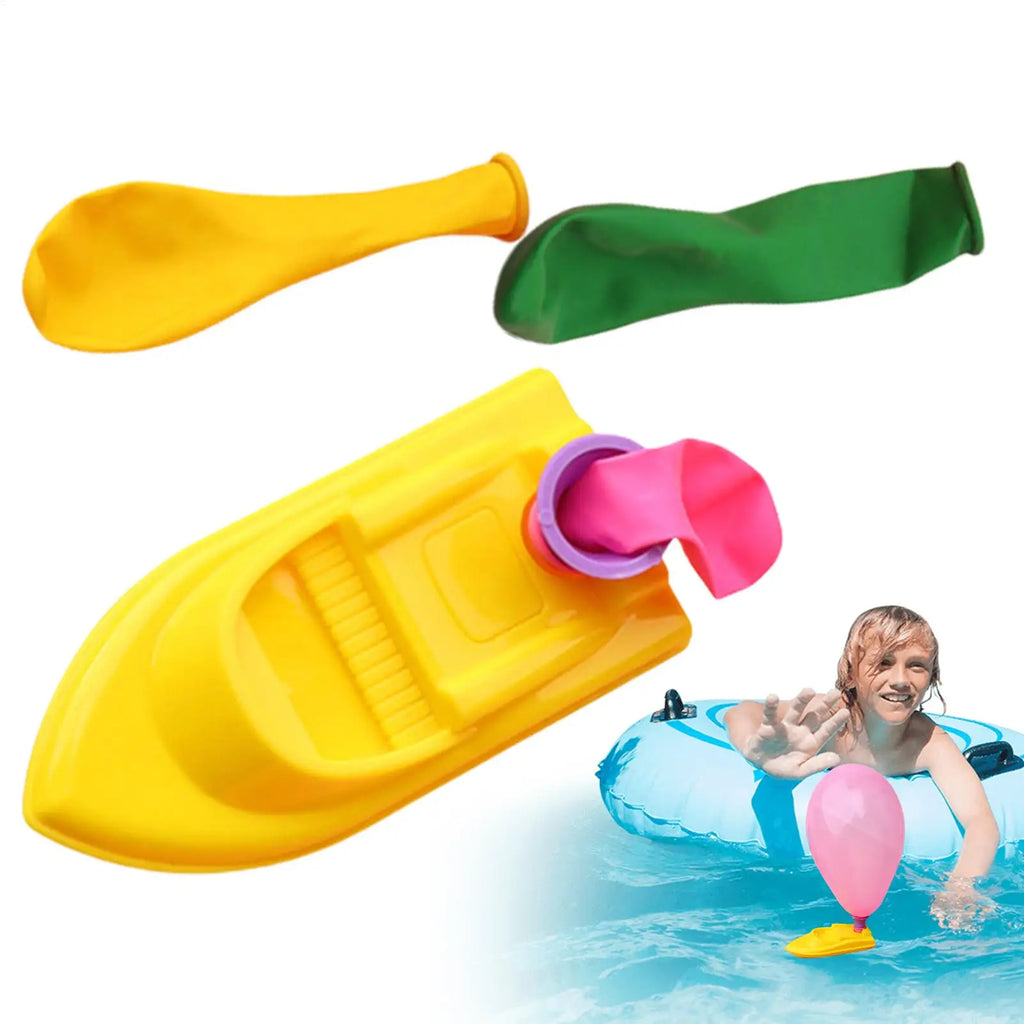 Balloon Power Boat DIY Science Toy – STEM Bath Toy for Kids DIY Science Toy Axl