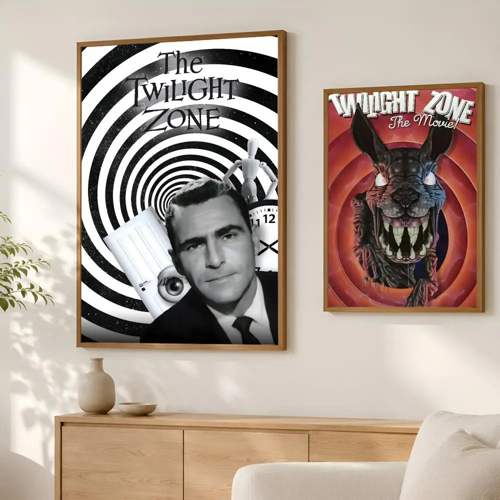 Twilight Zone Wall Art Poster – Self-Stick HD Waterproof Decor Wall Art Poster Axl
