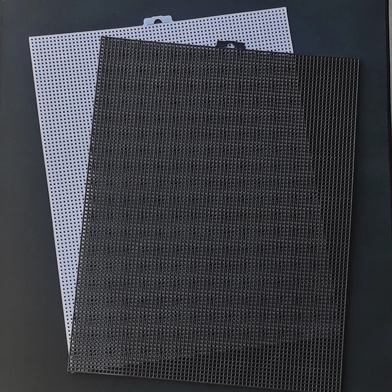 14-Count Plastic Mesh Canvas Sheets for Cross Stitch & DIY Craft Plastic Canvas Sheets Axl