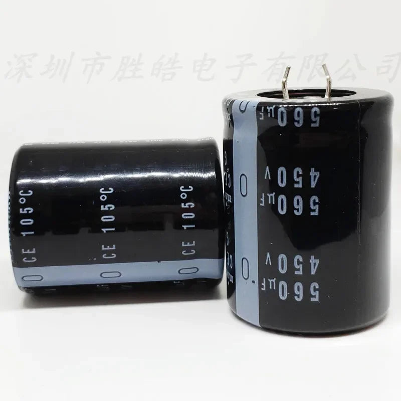 NioCen 450V 560UF Aluminum Electrolytic Capacitors 35x50mm Electrolytic Capacitor Axl 6PCS