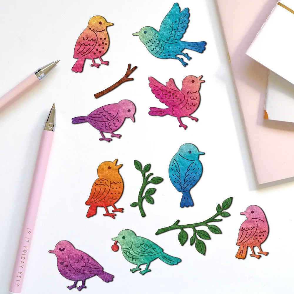 Bird Carbon Steel Cutting Dies for Scrapbooking & Embossing Craft Cutting Die Axl
