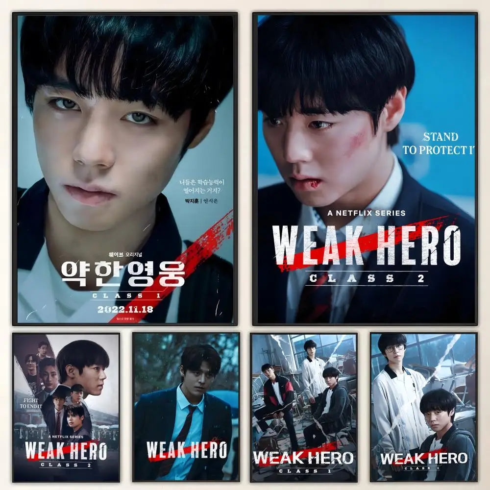 Weak Hero Class Korean Drama Poster – HD Waterproof Wall Art Wall Art Poster Axl