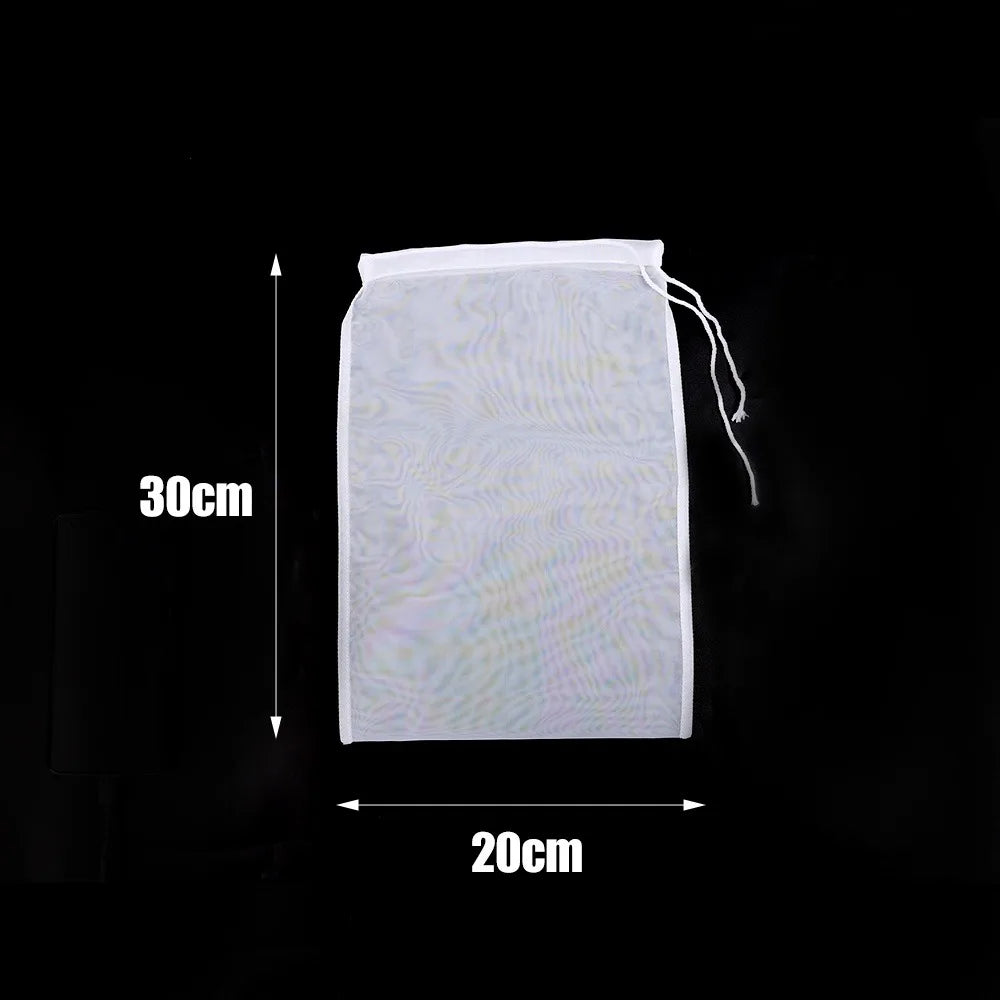 100 Mesh Nylon Filter Bag – Reusable Soy Milk & Juice Strainer Reusable Filter Bag Axl 20x30cm