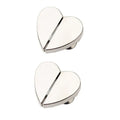 Heart Shaped Magnetic Curtain Clips – No-Drill Drapery Tie Back Curtain Tie Backs Axl 2pcs