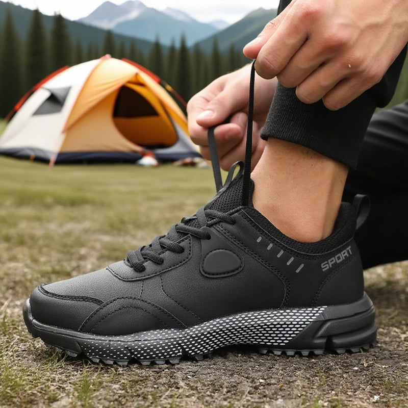 Men's Waterproof Anti-Slip Outdoor Sneakers | ZULIWAGN Sport Shoes Waterproof Sport Sneakers Axl