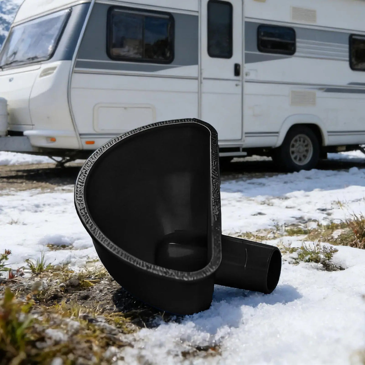 RV Fresh Water Tank Filler Funnel – Spill-Proof Camping Tool RV Water Funnel Axl