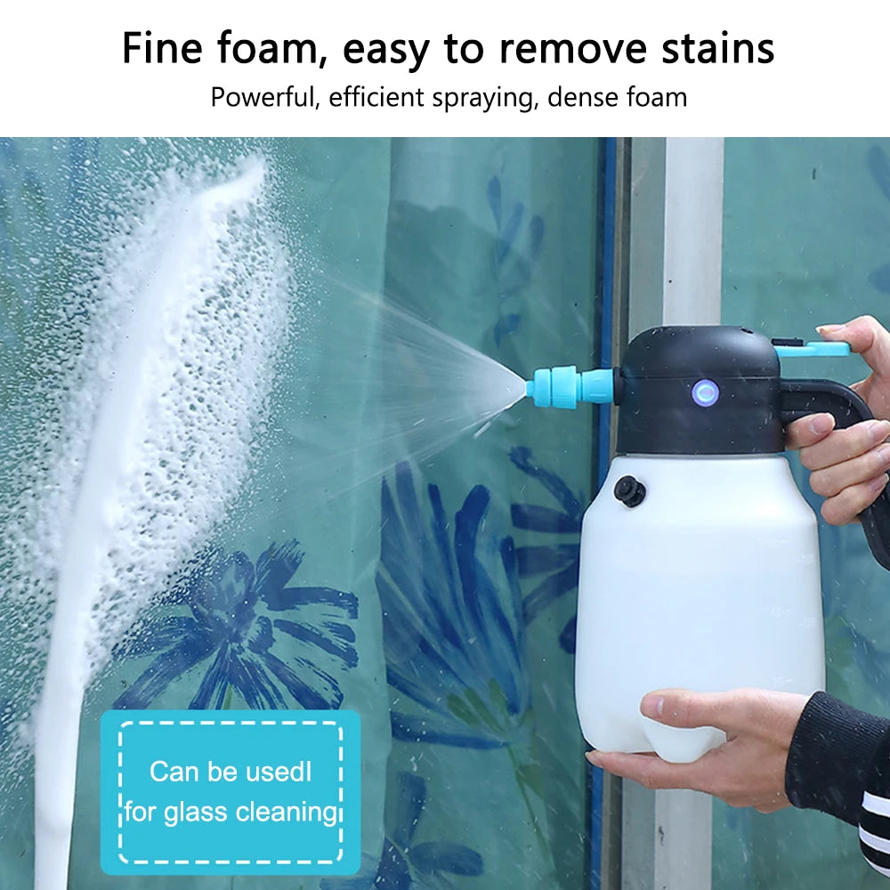 1.8L Manual Foam Sprayer Bottle for Car Washing & Cleaning Foam Sprayer Bottle Axl