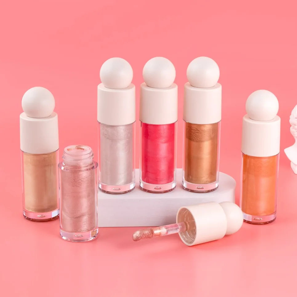 Vegan Liquid Highlighter Ultra Shimmer Pearl Glow | Wholesale Liquid Highlighter Axl