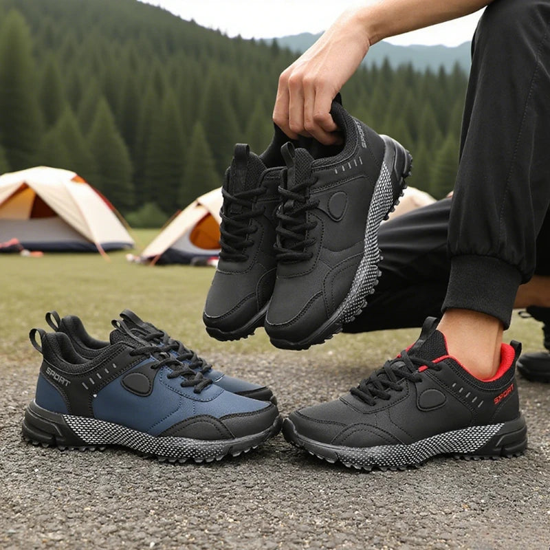 Men's Waterproof Anti-Slip Outdoor Sneakers | ZULIWAGN Sport Shoes Waterproof Sport Sneakers Axl