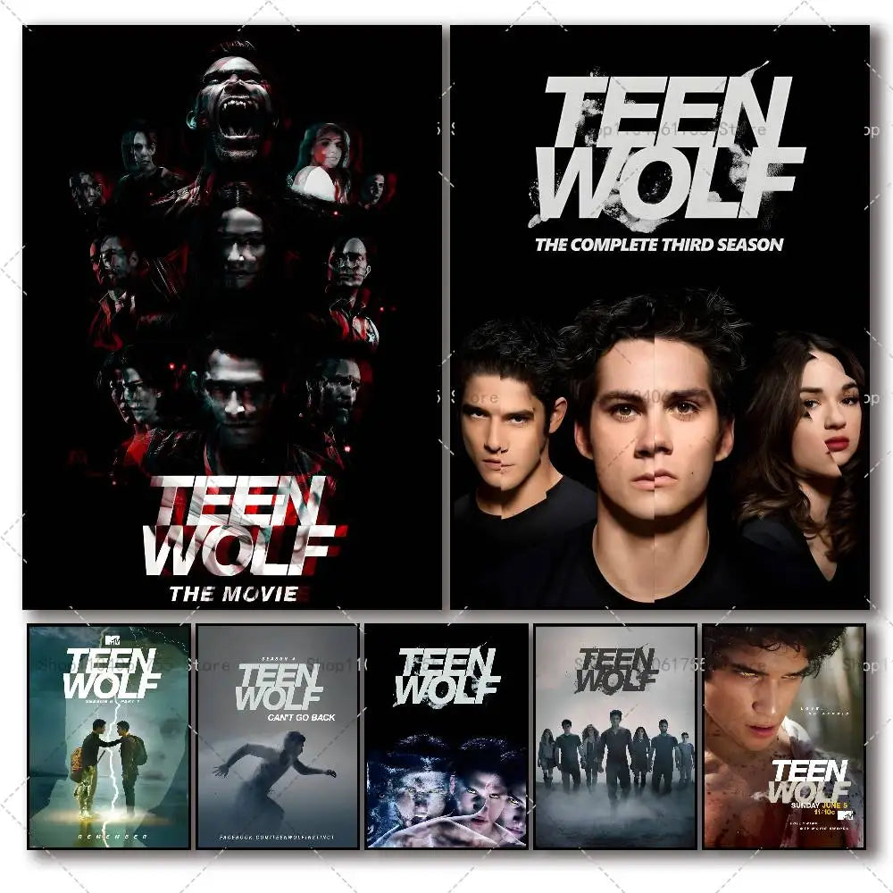 Teen Wolf Movie Series Poster – Self-Adhesive Wall Art Print Wall Art Poster Axl