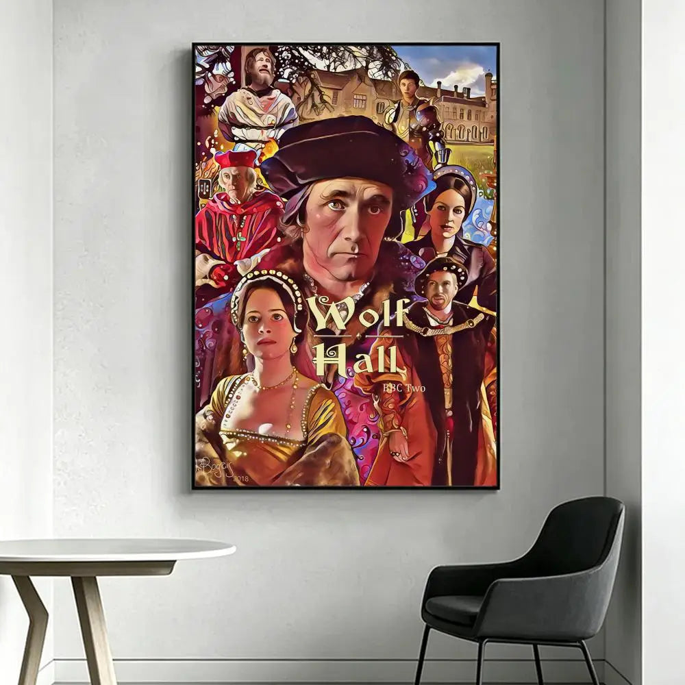 Wolf Hall TV Series HD Art Poster – Waterproof Wall Decor Wall Art Poster Axl