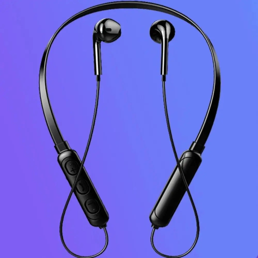 Bluetooth 5.0 Neck-Hanging Wireless Earphones with Mic Wireless Earphones Axl