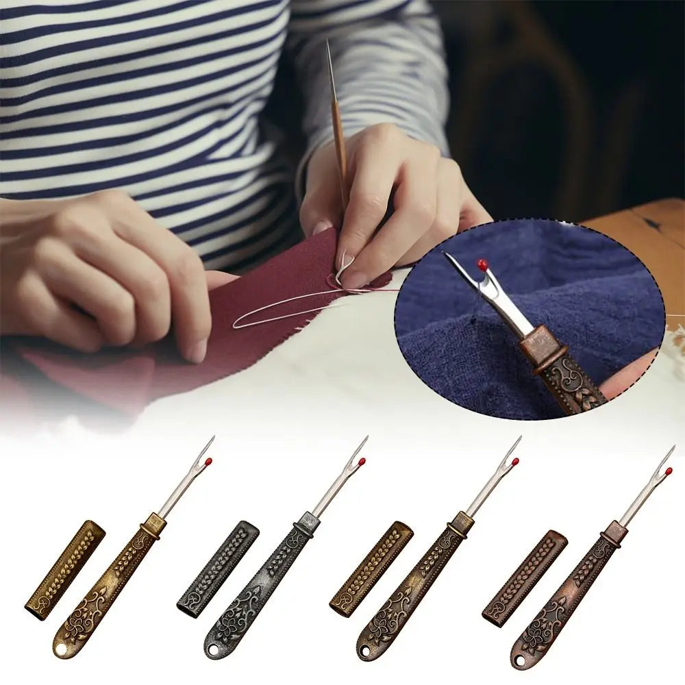 Stainless Steel Seam Ripper – Embroidery & Cross Stitch Tool Seam Ripper Tool Axl