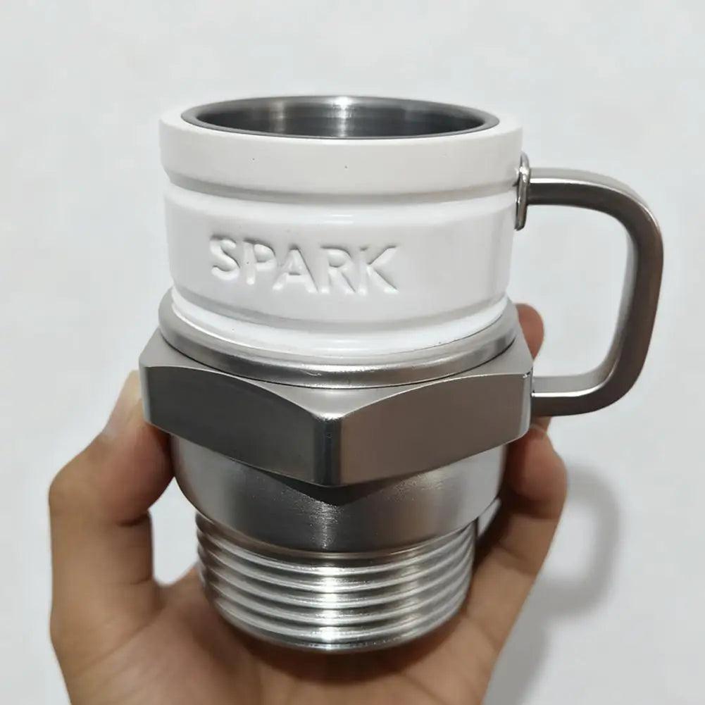 Spark Plug Coffee Mug – Novelty Engine Cup for Car Lovers Novelty Coffee Mug Axl