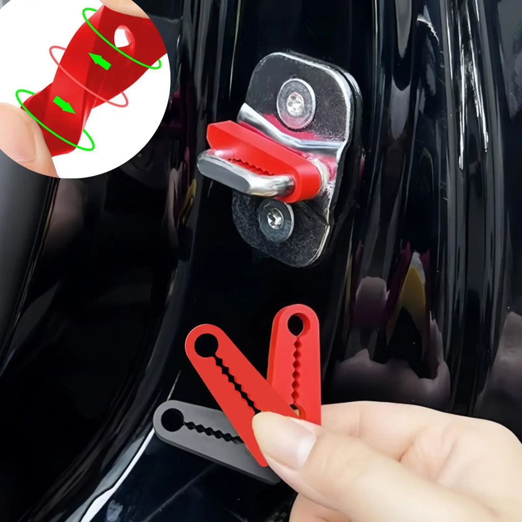 Silicone Car Door Shock Absorber Cushion 4-Pack | Anti-Slam Car Door Damper Axl