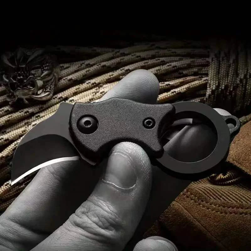 Mini Keychain Pocket Knife – Stainless Steel EDC Tool Keychain Pocket Knife Axl