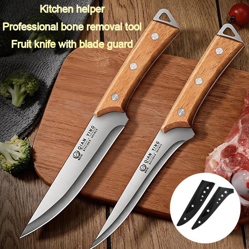 High Manganese Steel Boning & Slicing Kitchen Knife 14.8" Boning Slicing Knife Axl